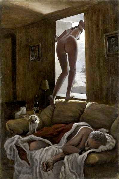 The Muse Departs by Warren Criswell, 2005